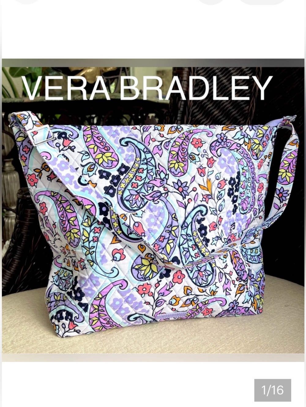 New VERA BRADLEY Hobo shoulder bag